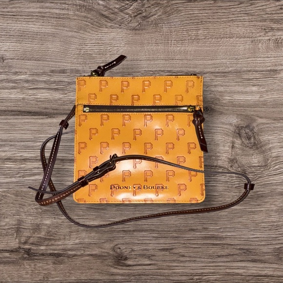 Dooney & Bourke Handbags - Dooney & Bourke MLB Pittsburgh Pirates Limited Edition Leather Crossbody